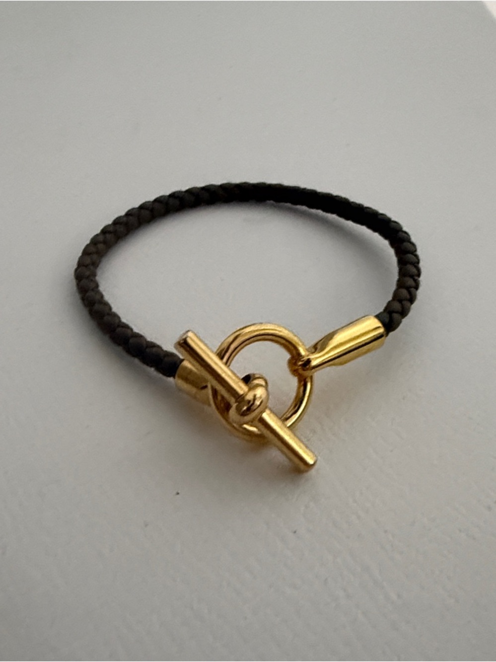 Hermes Glenan Étoupe Bracelet